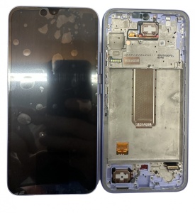 Display Compatibil pentru Samsung Samsung Galaxy A34 5g Cu Rama Light Violet