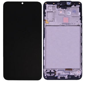 Display Samsung Samsung Galaxy A17 5G, A176, cu Rama, Negru, Compatibil incell Original Service Pack - Img 2