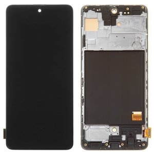 Display Samsung Oled Samsung A51 A515, A51 2020 OLED cu RAMA Original Service Pack