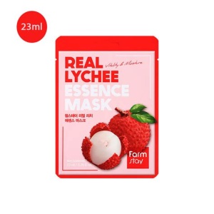 Farmstay Real Lychee Essence Mask, 23ml