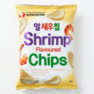 Nongshim Shrimp Flavoured Chips, 75g