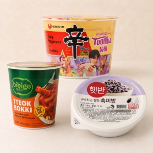 Pachet K-Food - Korean Comfort Trio - Spicy & Creamy