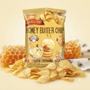 Haitai Honey Butter Chips, 60g