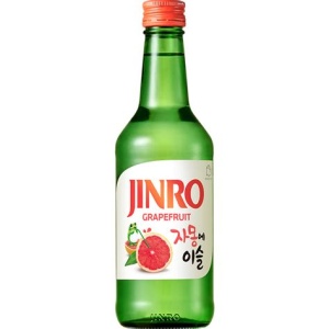 Jinro Grapefruit Soju, 350ml