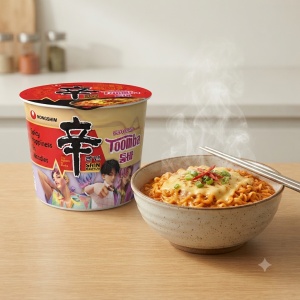 Nongshim Shin Ramyun Toomba Spicy & Creamy, 113g - Img 2