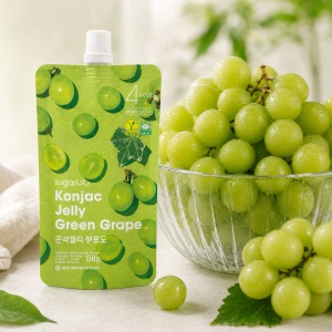 SugarLoLo Konjac Jelly Green Grape, 150g - Img 2