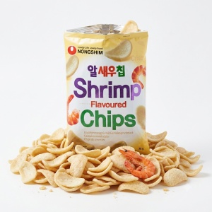 Nongshim Shrimp Flavoured Chips, 75g - Img 2