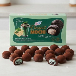 Yuki & Love Cookies & Mint Mochi, 80g - Img 2