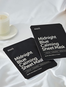 Dear Klairs Midnight Blue Calming Sheet Mask, 25ml