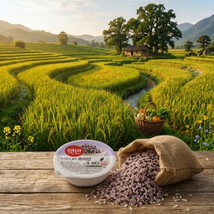 Hetbahn Cooked Black Rice, 210g - Img 3