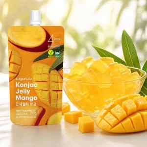 SugarLoLo Konjac Jelly Mango, 150g - Img 2