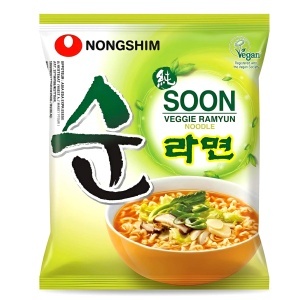Nongshim Soon Veggie Noodle, 112g