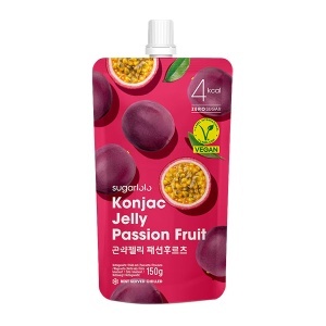 SugarLoLo Konjac Jelly Passion Fruit, 150g