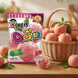 Want Want Peach Jelly, 70g - Img 2