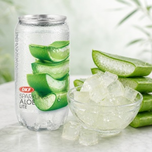 OKF Sparkling Aloe, 350ml - Img 2