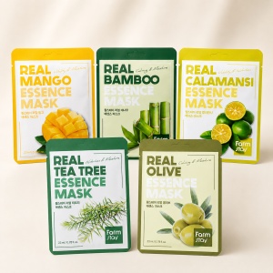 Pachet K-Beauty - Farmstay Real Essence Mask - Img 2