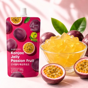 SugarLoLo Konjac Jelly Passion Fruit, 150g - Img 2