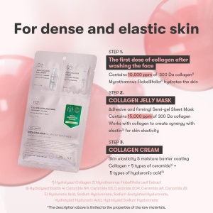 VT Cosmetics Cica Collagen All in One 3 Step Mask, 27g - Img 4