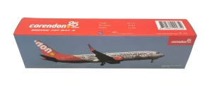 Macheta avion Corendon 25th Aniversary Boeing B737-9X, 20 cm, scara 1:200 - Img 3
