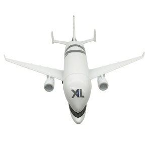Machetă avion Airbus BelugaXL Airbus A330, metal, 20 cm, scara 1:300 - Img 3