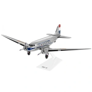 Macheta avion KLM Flying Dutchman - Douglas DC-3, plastic, 20 cm, scara 1:100