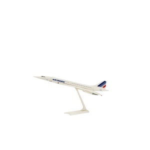 Macheta avion Air France Concorde, plastic, 25.5 cm, scara 1:250