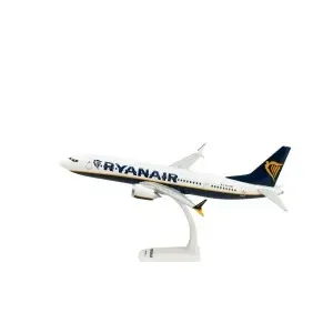 Macheta avion Ryan Air Boeing B737 – 8 max, plastic, 40 cm, scara 1:100 - Img 3