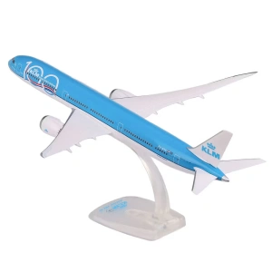 Macheta avion KLM 100 Years Boeing B787-10, 34 cm, scara 1:200 - Img 2