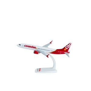 Macheta avion Corendon Boeing B737 – 9 max, plasic, 21 cm, scara 1:200 - Img 2