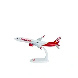 Macheta avion Corendon Boeing B737 – 9 max, plasic, 21 cm, scara 1:200 - Img 2