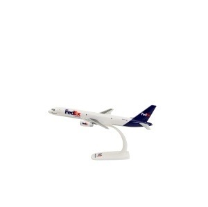 Macheta avion FedEx Boeing B757-200, plastic, 23.5, scara 1:200 - Img 2