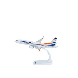 Macheta avion Smartwings Boeing B737-8Max, plastic, 20 cm, scara 1:200 - Img 2