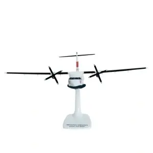 Macheta de avion British Airways ATR 72 600, plastic, 27 cm, scara 1:100 - Img 3