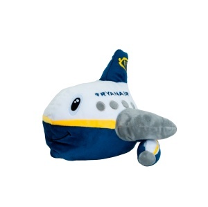 Jucarie de plus - Avion Ryanair 20 cm x 20 cm