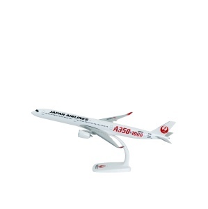 Macheta avion Airbus A350-1000 Japan Airlines, plastic, 37 cm, scara 1:200 - Img 2