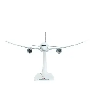 Macheta avion Turkish Airlines Boeing B787-9, plastic, 31.5 cm, scara 1:200 - Img 3