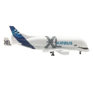 Machetă avion Airbus BelugaXL Airbus A330, metal, 20 cm, scara 1:300 - Img 2