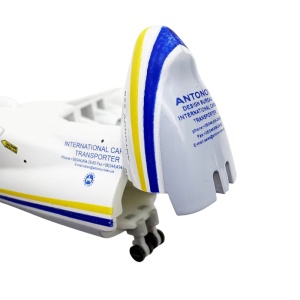 Machetă avion Antonov AN-225, Nose Open, metal, 20 cm, scara 1:400 - Img 5