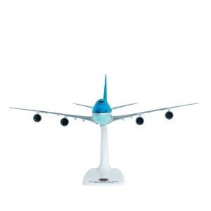 Macheta avion Boeing B747-200 Air Force One, plastic, 28 cm, scara 1:250 - Img 3