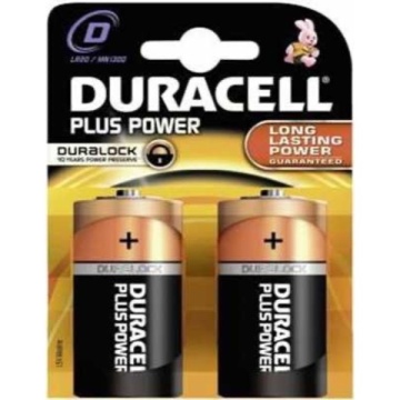 BATERII DURACELL D LR20 2 BUC
