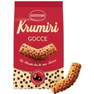 BISCUITI BISTEFANI KRUMIRI CU PICATURI DE CIOCOLATA 290 GR