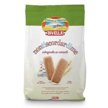 BISCUIȚI DIVELLA INTEGRALI CU CEREALE 300 G