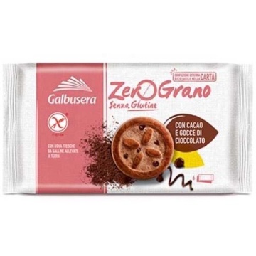 BISCUITI GALBUSERA ZERO GRANO PANNA SI CIOCOLATA 220 GR
