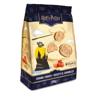 BISCUITI WITORS HARRY POTTER CARAMEL 200 GR