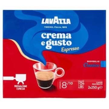 CAFEA LAVAZZA CREMA E GUSTO ESPRESSO 2X250 GR