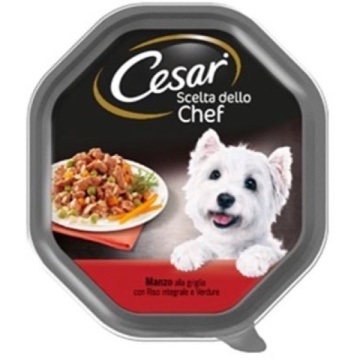 CESAR CHEF VITA CU OREZ SI LEGUME 150 GR