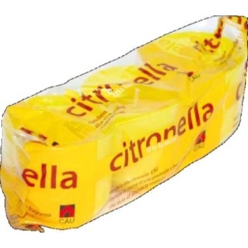 CITRONELLA SET 3 LUMANARI 5,3X5 CM