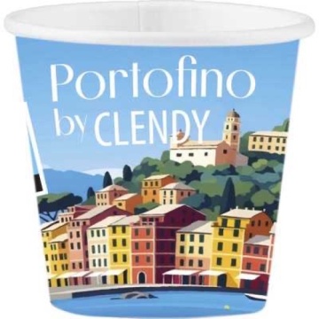 CLENDY 25 PAHARE CAFEA PORTOFINO 75 ML