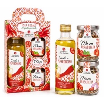 COLLITALI SET CADOU ULEI CU ARDEI IUTE 148 G + 100 ML
