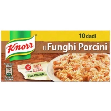 CUBURI SUPA KNORR CIUPERCI FARA GLUTEN 10 BUC